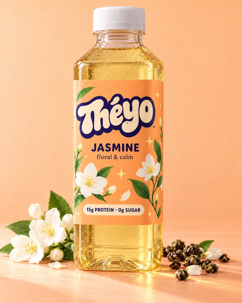 Théyo Jasmine tea bottle
